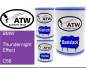 Preview: BMW, Thundernight Effect, C56: 500ml Lackdose + 500ml Klarlack + 250ml Härter - Set, von ATW Autoteile West.